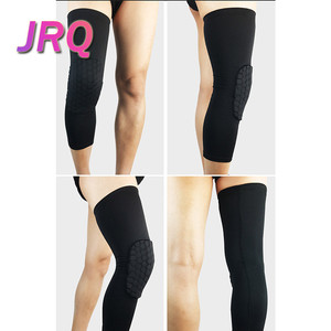 Honingraat Kniebeschermers Hexpad been mouwen voor basketbal jeugd Voor Beschermende Ondersteuning Guard - Product Image 6