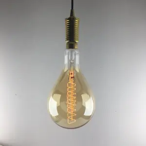 Grande taille PS52 Edison <span class=keywords><strong>ampoule</strong></span> 220V <span class=keywords><strong>E27</strong></span> <span class=keywords><strong>40W</strong></span> 60W 100W Vintage tungstène décoratif Edison lampe - Product Image 1