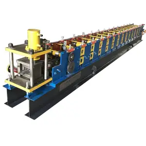 Automatic Galvanized Steel Profile C Channel Cold Roll Forming Machine Roll Former c purlin bending machine