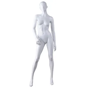 Bianco in fibra di vetro negozio di biancheria intima sexy costumi da bagno display alti designer di moda femminile manichini per la vendita