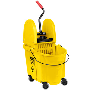 <span class=keywords><strong>Pas</strong></span> <span class=keywords><strong>cher</strong></span> 32L Seau En Plastique Jaune avec Wavebrake - Product Image 2