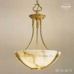 2014 europea casa tradicional de alabastro interior colgante lámparas en acabados de oro hecho en china etl87082d - Product Image 1