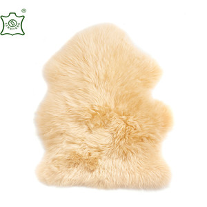 リビングルームデザイナーラグ金シープスキンサプライヤー中国日焼けシープスキン - Product Image 4