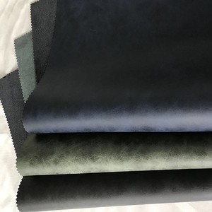 Chino estándar impermeable ancho Casa Loca patrón de gamuza de microfibra sofá tapicería de cuero tejido - Product Image 5