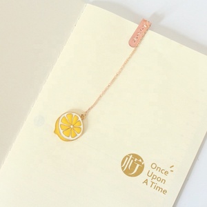 Tùy chỉnh kim loại thủ công mỹ nghệ Thời Trang MEN trái cây Bookmark Mặt dây chuyền tùy chỉnh đào bơ mô hình sáng tạo Bookmark - Product Image 4