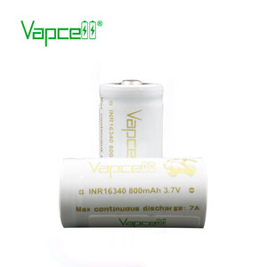 Vapcell <span class=keywords><strong>16340</strong></span> 800 мАч, 7A, лучшая аккумуляторная батарея <span class=keywords><strong>16340</strong></span>, батарея <span class=keywords><strong>16340</strong></span>, литий-ионный аккумулятор <span class=keywords><strong>16340</strong></span>, 100% оригинальный фонарик <span class=keywords><strong>16340</strong></span> - Product Image 2