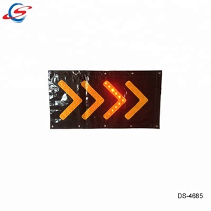 Señales <span class=keywords><strong>de</strong></span> tráfico DS-4685, luz led direccional intermitente - Product Image 1