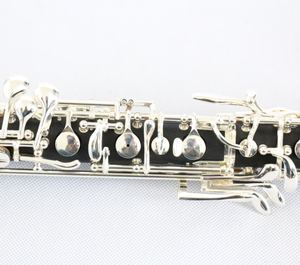 Corps en bois Composite de bakélite d'instrument de musique de clé d'Obo professionnel chinois avec le Offre Spéciale de <span class=keywords><strong>hautbois</strong></span> de clé de c plaqué par argent - Product Image 3
