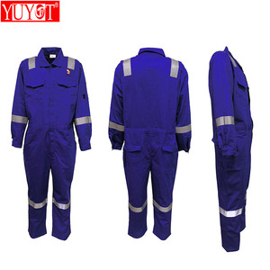 2018 nouveau style sergé tissu industriel de protection vêtements flamme retardant vêtements - Product Image 1