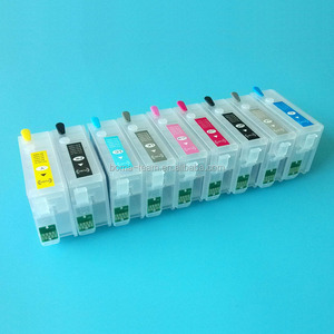 T7601-T7609 9 couleurs 30ML SC-<span class=keywords><strong>P600</strong></span> <span class=keywords><strong>P600</strong></span> cartouche d'encre rechargeable avec puce ARC pour imprimante à jet d'encre couleur <span class=keywords><strong>Epson</strong></span> <span class=keywords><strong>SureColor</strong></span> <span class=keywords><strong>P600</strong></span> - Product Image 4