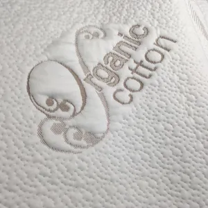 2022 Hot Sales China Factory Sleep Well Organic Cotton Fabric Polyester For Jacquard Mattress Fabric