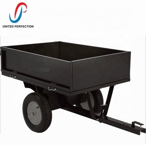 2019 Venta caliente, basura carro <span class=keywords><strong>remolque</strong></span> detrás de la cama plana ATV montar en la cortadora de césped Quad jardín punta <span class=keywords><strong>remolque</strong></span> con capacidad de carga 500 KG - Product Image 6