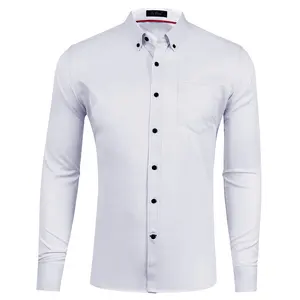 Neue produkte büro tragen mens arbeit weiß shirts für männer männlichen langarm-shirt