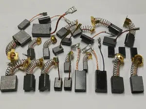 Her türlü kaynağı için karbon fırçalar elektrikli araçlar