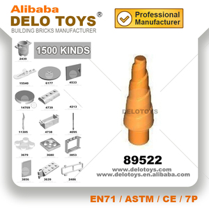 Giocattoli DELO fai da te <span class=keywords><strong>blocchi</strong></span> di plastica alla rinfusa mattoni ABS animale gelato, parte del corpo corno, unicorno/89522 <span class=keywords><strong>a</strong></span> <span class=keywords><strong>spirale</strong></span> (NO. 34078) - Product Image 4