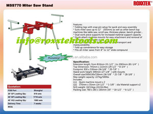 MSS770 ingletadora soporte cabe todos inglete sierras de 8 "a 12" compuesto slide PRECIO MÁS competitivo!!! - Product Image 2
