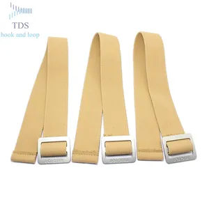 Soft Hook And Loop Elastic Strap With Buckle