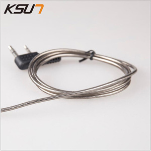 Auricolare per Walkie Talkie KSUN B16 K, Cuffie In-Ear con Cavo Spesso per Radio Baofeng 888S UV-5R UV-82 TYT Kenwood - Product Image 4