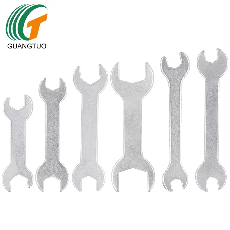 A3 Steel Stamped Double Open End Hex Wrench Spanner