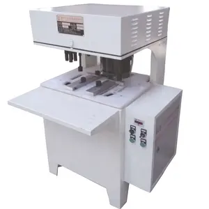 Semi-Automatische Rubber Pvc Flip Flop Zool Boren Ponsmachine Handleiding Slipper Making Machine