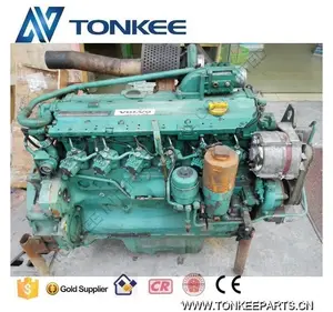 Orijinal kullanılan D6D komple motor EC210B