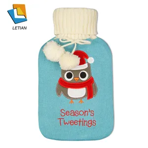 2022 Christmas design, kinted cover, hot water bottle