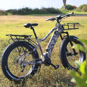 بالجملة التوابع محرك الدراجة-48V 1000W جودة عالية جبل ه دراجة الإنحدار دراجة كهربائية مع الاطارات الدهون