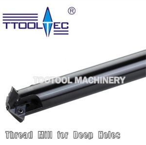 เครื่องมือกัดเกลียวซีรีส์ TMSD สำหรับรูเจาะลึก และเม็ดมีดกัดเกลียวคาร์ไบด์แบบ D-thread สำหรับเครื่อง CNC ยี่ห้อ <span class=keywords><strong>Carmex</strong></span> - Product Image 2