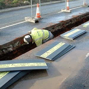 Chất lượng cao PE polyethylene bảo vệ cáp gạch Bảng cảnh báo phát hiện băng - Product Image 4