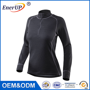2016 servicio DEL OEM barato lana merino térmica transpirable deporte de las mujeres de largo johns - Product Image 2