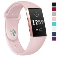 Bracelet en silicone pour Fitbit Charge 4 3 SE, bracelet de sport souple et étanche, accessoires de remplacement durables