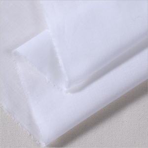 Tela de Popelina de Algodón 100% Voile Blanco Fino, Tela de Algodón Tejida para Forro de Prendas y Vestidos 80x80 90x88 Proveedor Textil de China - Product Image 2