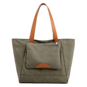 Bolso grande de compras de lona de algodón para mujer - Product Image 6