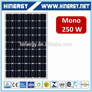 La chine A Fait Cellulaire Un-grade Qualité 250 watt solaire panal <span class=keywords><strong>Bluesun</strong></span> 250 w monocristallin panneau solaire - Product Image 1