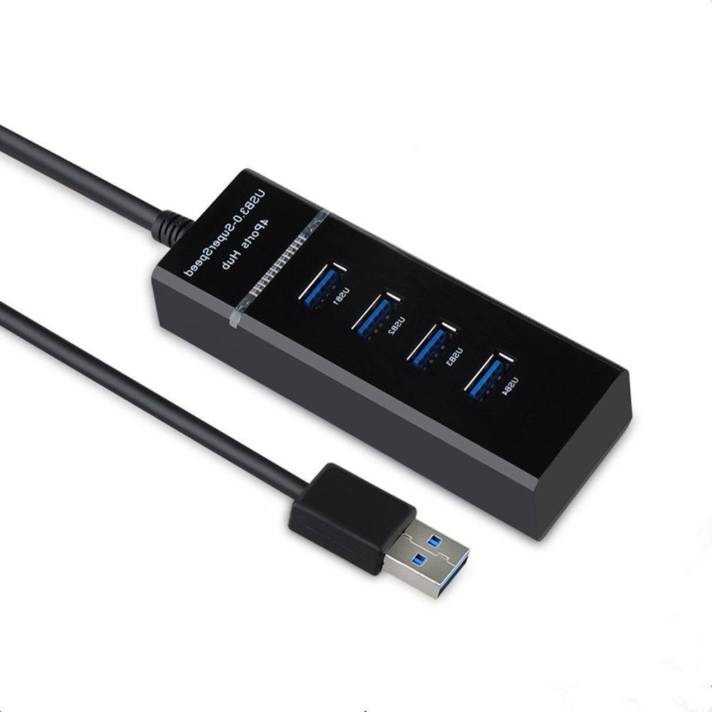 Black USB2.0+3.0 4ports
