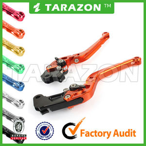 Palanca de Freno y Embrague Plegable Larga de Aluminio Anodizado 6061 T6 Producida por CNC TARAZON para <span class=keywords><strong>1290</strong></span> Super Duke R <span class=keywords><strong>2014</strong></span> - Product Image 6