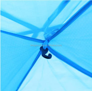 Tienda de campaña instantánea de doble capa para 4 personas con bolsillo Anti-UV a prueba de viento impermeable, con bolsa de transporte para Camping/senderismo (HT6062-3) - Product Image 6
