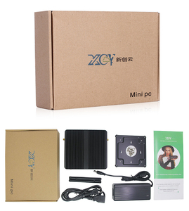 XCY barato todo en una pc celeron mini pc celeron 3205U 3805U 2 ethernet 2 RS232 cliente cero - Product Image 6