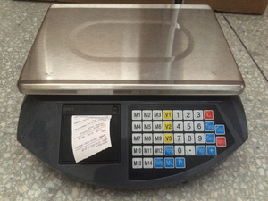 Bilancia Elettronica con Stampante per Calcolo Prezzi <span class=keywords><strong>40kg</strong></span> - Product Image 2