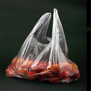 Sacchetti di <span class=keywords><strong>t</strong></span> <span class=keywords><strong>Shirt</strong></span> cibo trasparente su rotolo borsa Shopper su rotolo - Product Image 2