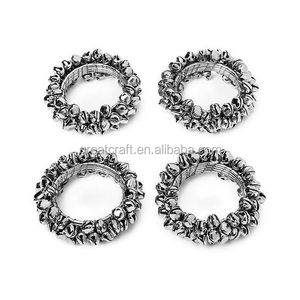 <span class=keywords><strong>Petite</strong></span> Cloche Argent Clair Cloche Anneau de Serviette - Product Image 1