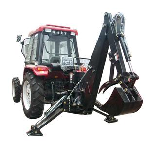Prezzo all'ingrosso facile da usare piccolo trattore attacco per retroescavatore a cucchiaia rovescia con attacco a 3 punti escavatore agricolo con escavatore a cucchiaia rovescia in vendita - Product Image 1