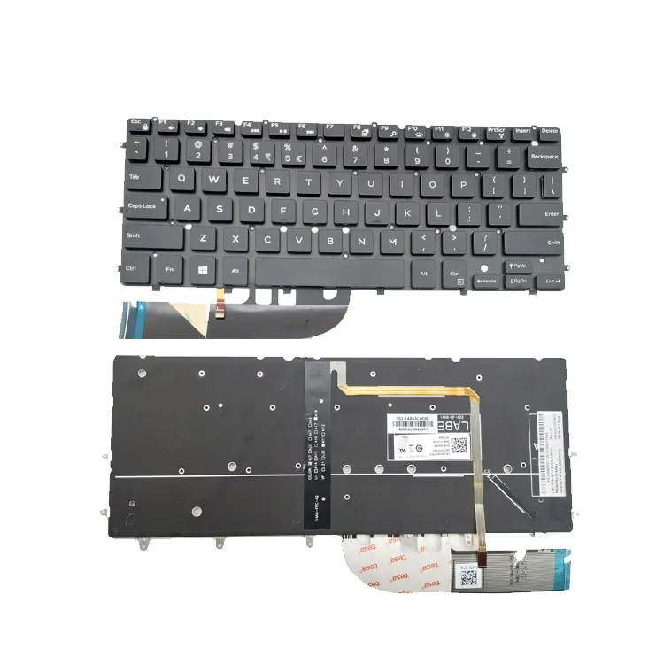 Dell XPS139350キーボード用のHK-HHTラップトップUSキーボード