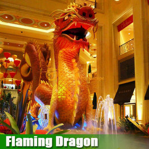 Grand centre commercial décoration Chinois <span class=keywords><strong>dragon</strong></span> modèle - Product Image 3