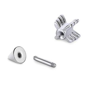 Pendientes con forma de <span class=keywords><strong>flecha</strong></span> para el cartílago del <span class=keywords><strong>Tragus</strong></span>, joyería de moda chapada en oro, aretes de hélice, Piercings - Product Image 5