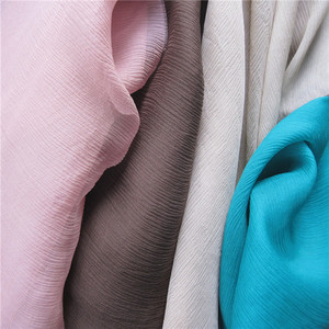 Tessuto in Chiffon <span class=keywords><strong>di</strong></span> <span class=keywords><strong>Seta</strong></span> <span class=keywords><strong>Crepe</strong></span> Georgette Increspato all'Ingrosso per Scialli e Abbigliamento Femminile 100% <span class=keywords><strong>Seta</strong></span> - Product Image 6