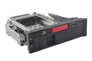 2.5 + pouces Duble Baie interne en aluminium panneau hdd mobile rack hdd - Product Image 2