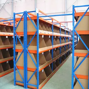 High quality steel Q235 storage long span racking shelving save you warehouse space
