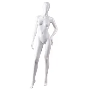 White Male Female Mannequin Torso Set, Dress Form Hollow Back Body T-shirt  Display, W/metal Stand for Counter Top 
