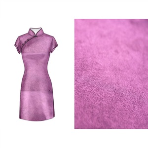 Tissu Keqiao 2026, tissu en daim éco extensible uni teint pour veste - Product Image 5